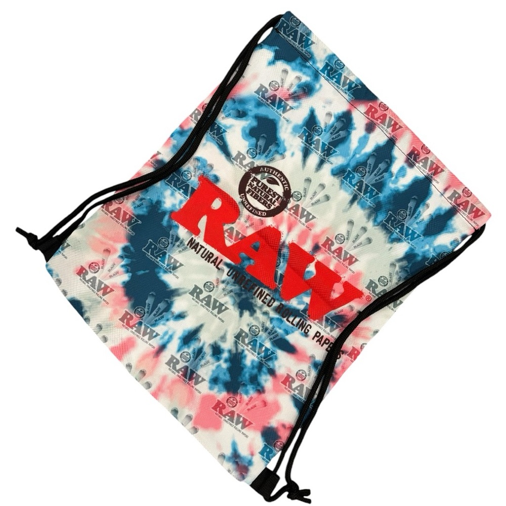 RAW Brand Graphic Drawstring Bag